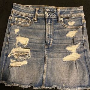 American Eagle jean skirt